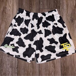 Inaka Power Cow Print Shorts
